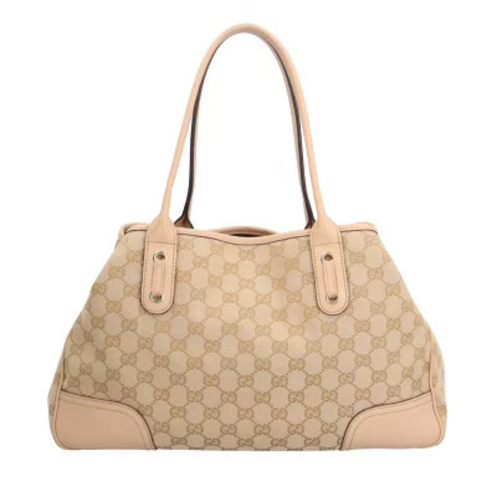 Gucci Tote Beige Bag Princy Canvas GG - Picture 3 of 8